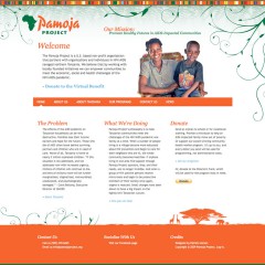 Pamoja Project Web Site