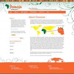 Pamoja Project Content Page