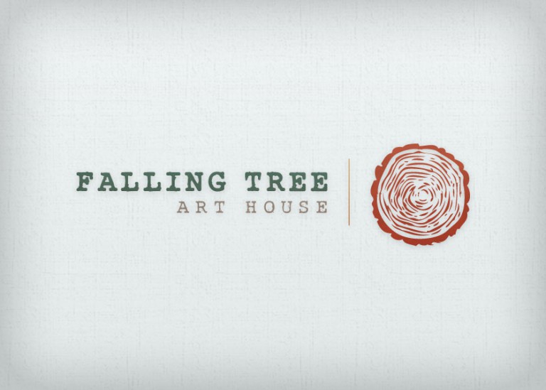 Falling Tree Art House Logo