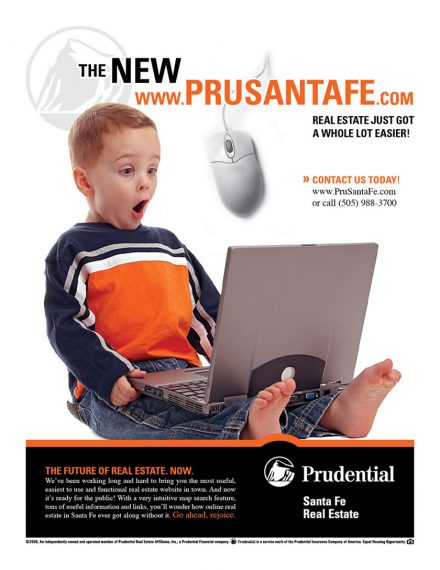 Prudential Santa Fe Real Estate Advertisement