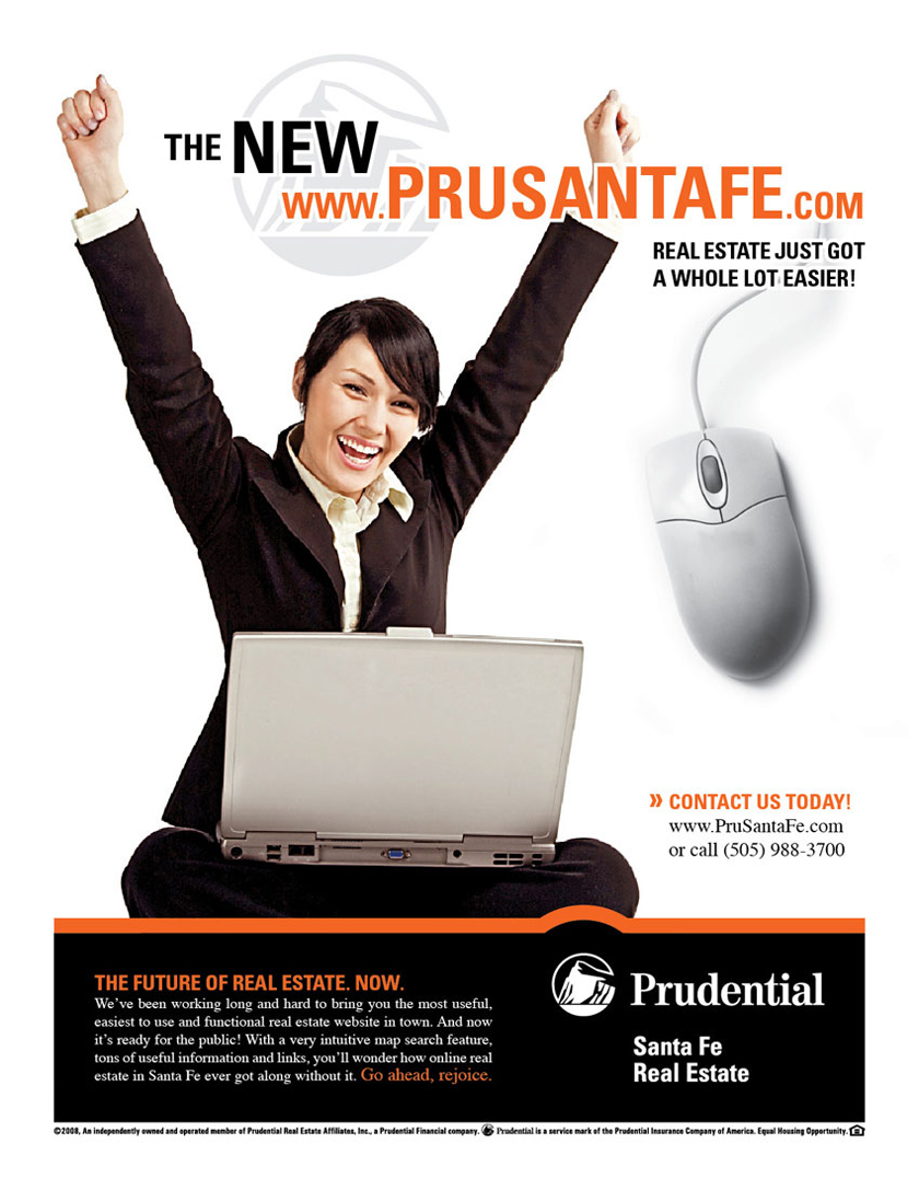 Prudential Santa Fe Real Estate Advertisement