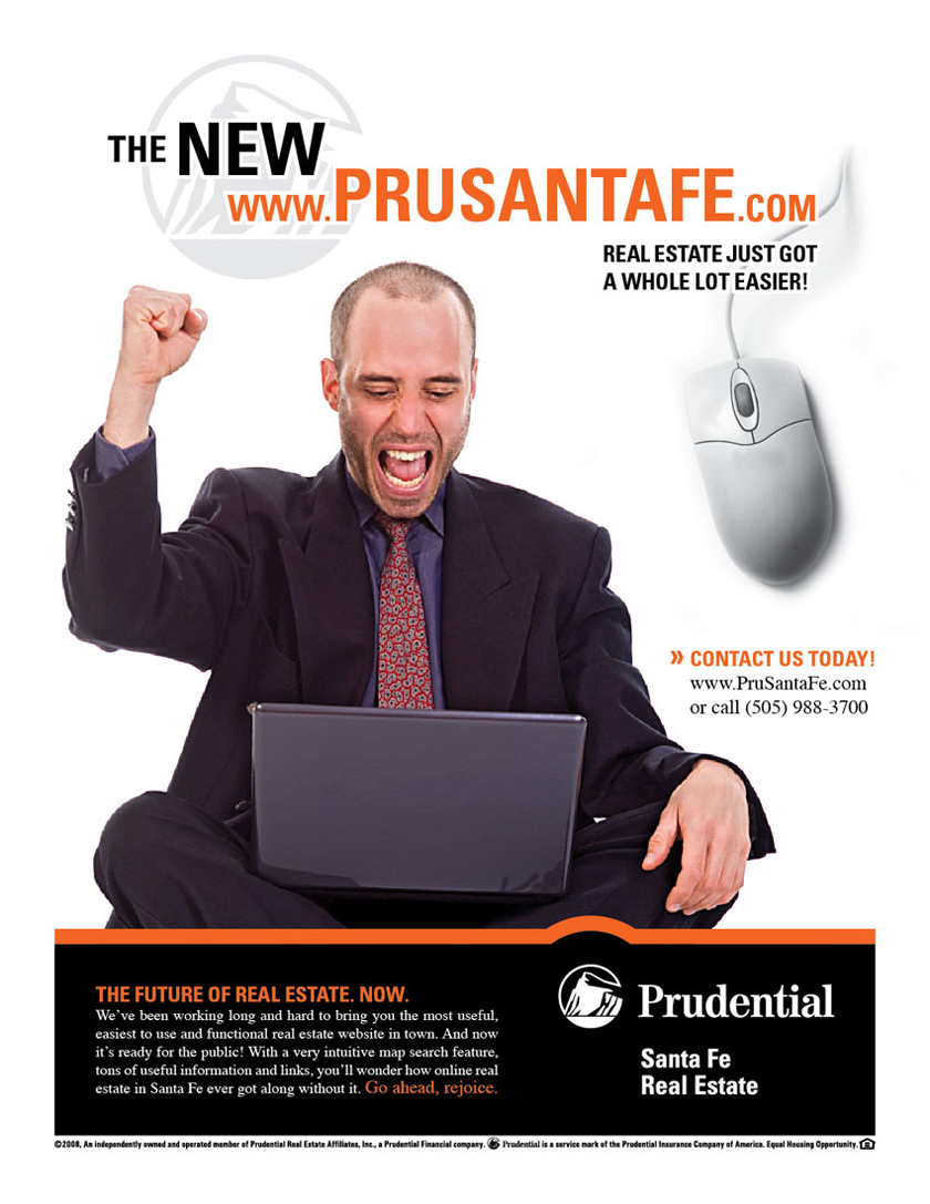 Prudential Santa Fe Real Estate Advertisement