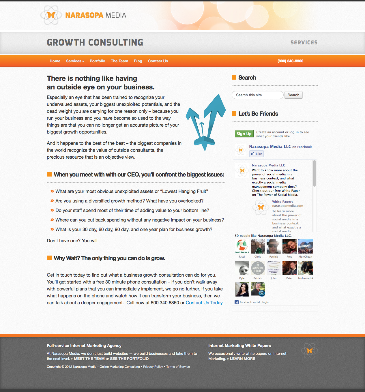 Narasopa Media Basic Content Page