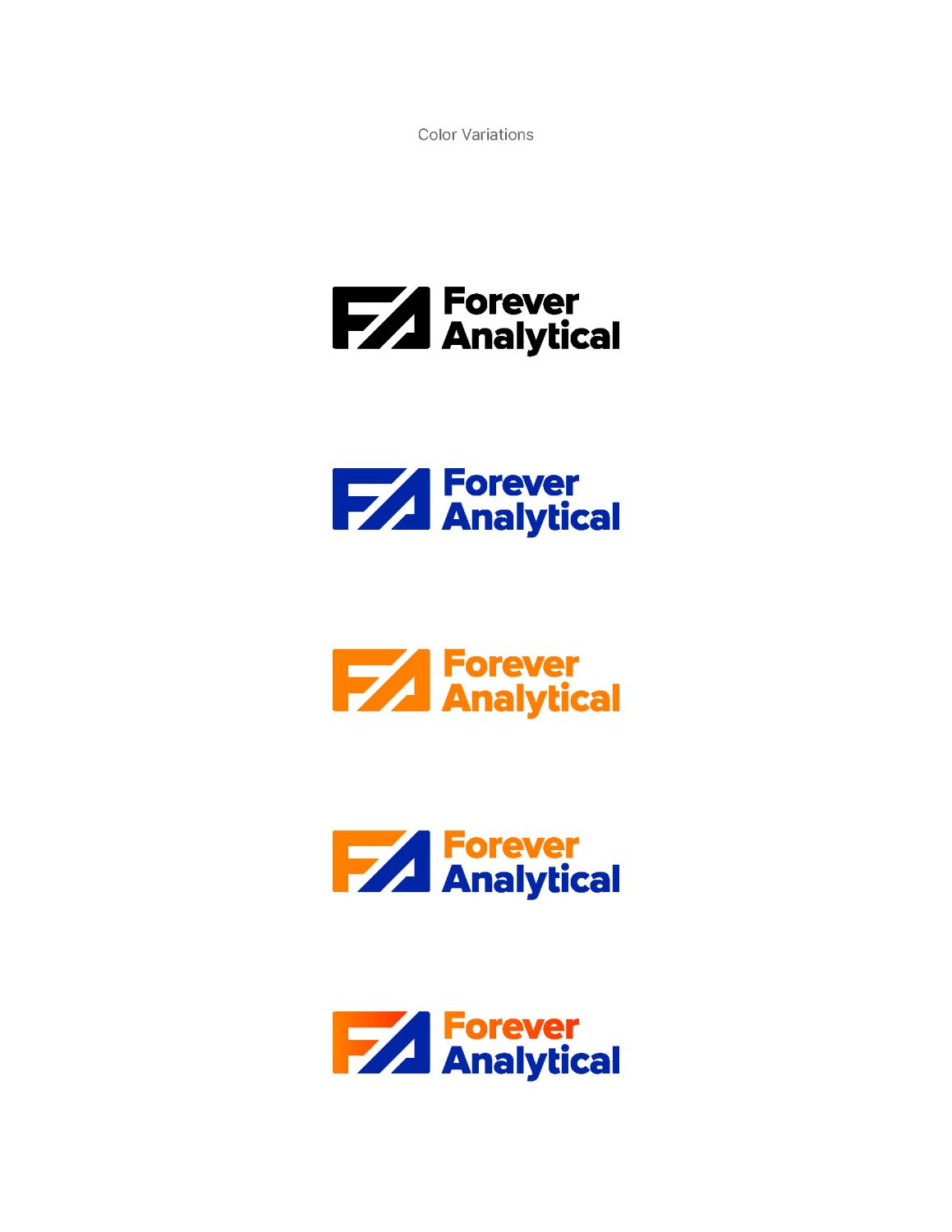 FA Logo Page