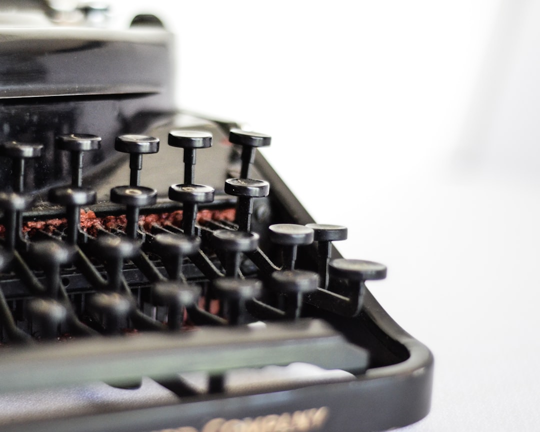 Antique typewriter
